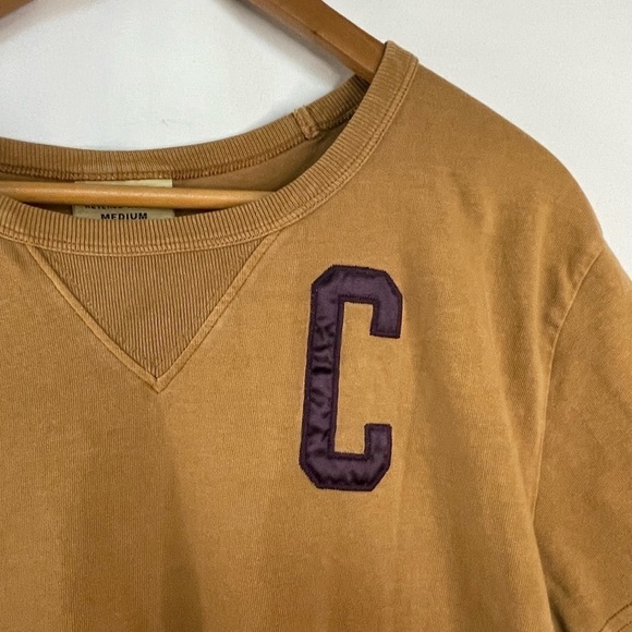 Champion Brown Short Sleeve Tee with Purple Logo - Picture 4 of 4